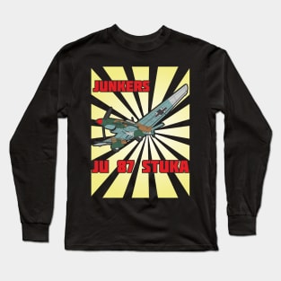 Junkers Ju 87 Stuka Long Sleeve T-Shirt